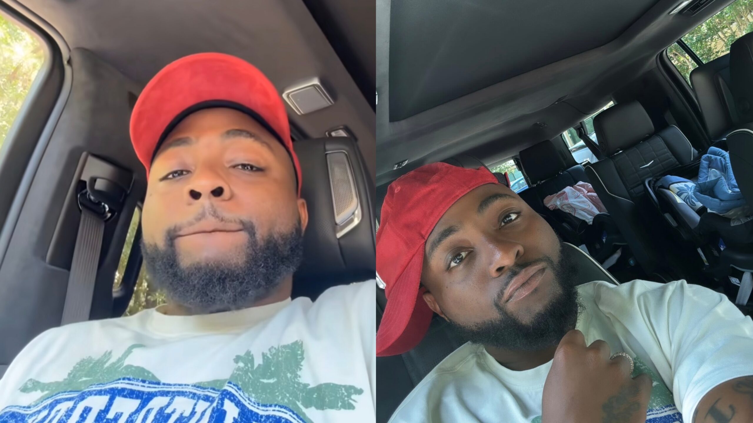 Davido delights many by spending time with his twins