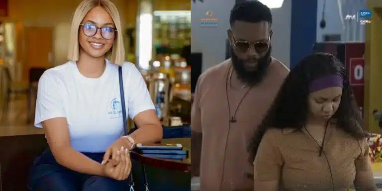 BBNaija S9: Moment Victoria politely asked Ozee to avoid her