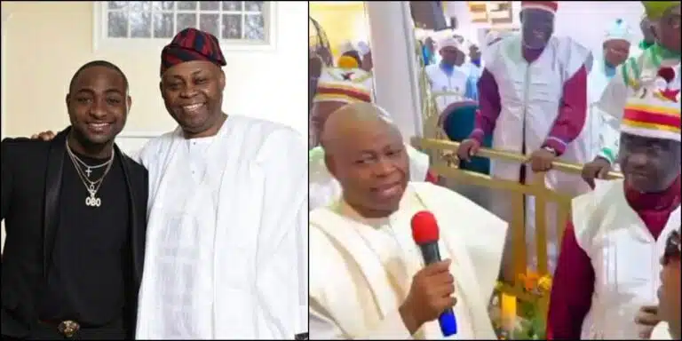 Buzz as Davido’s father donates 1 billion naira to a church