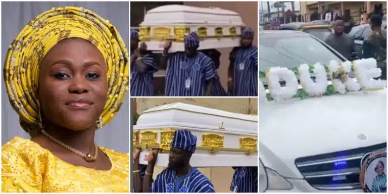 Aduke Gold laid to rest in emotional ceremony