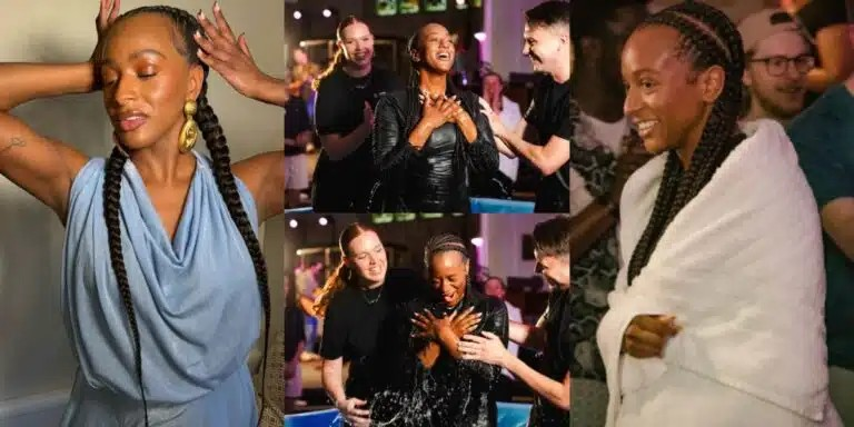 DJ Cuppy reveals ‘best decision of her life’ as she undergoes water baptism